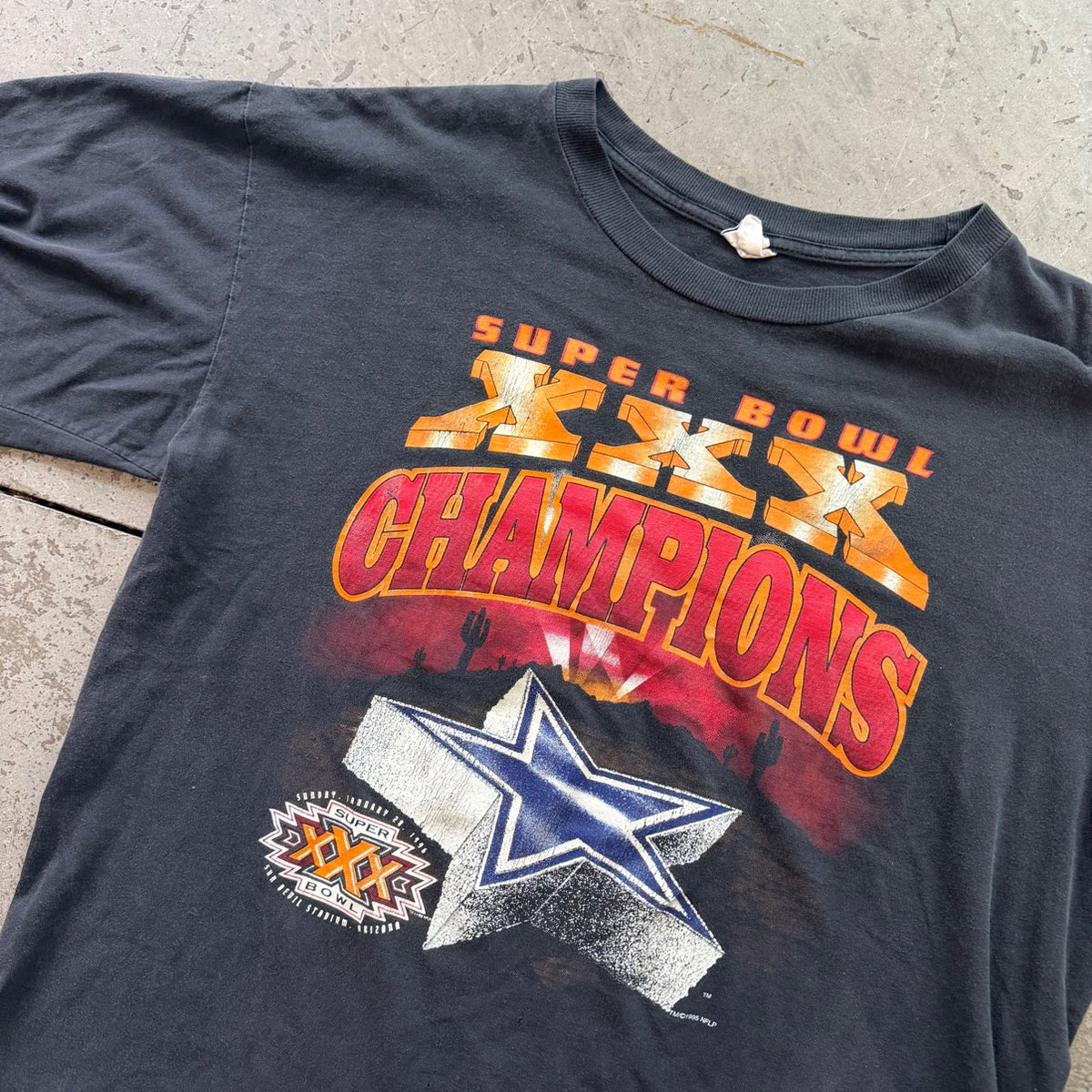 XL Cowboys Super Bowl XXX Champions Tee