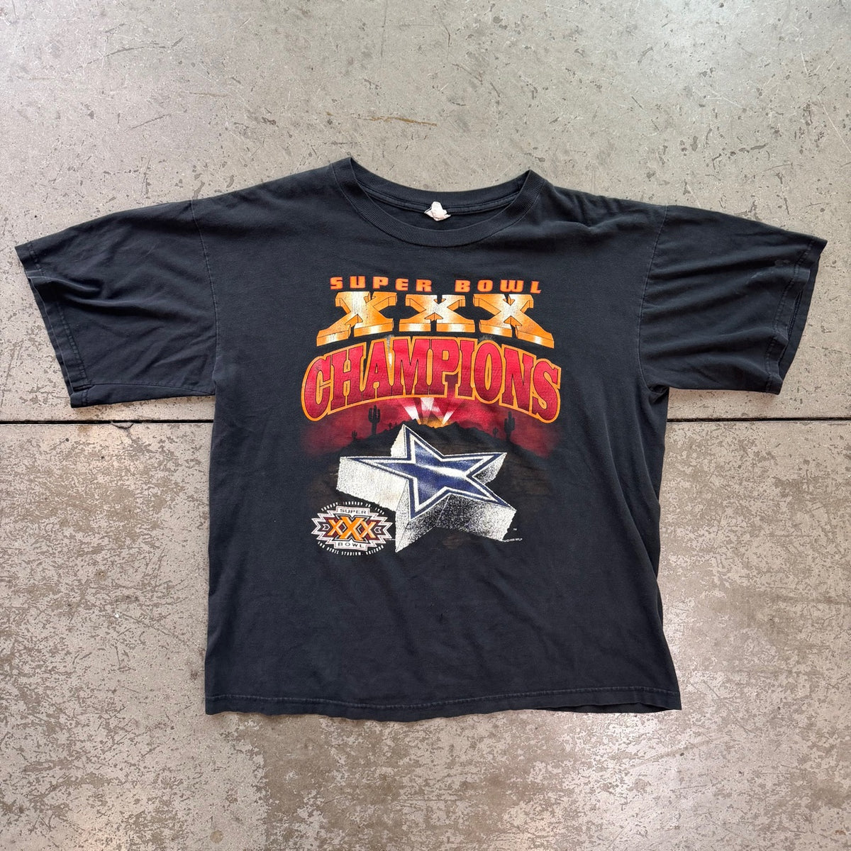 XL Cowboys Super Bowl XXX Champions Tee