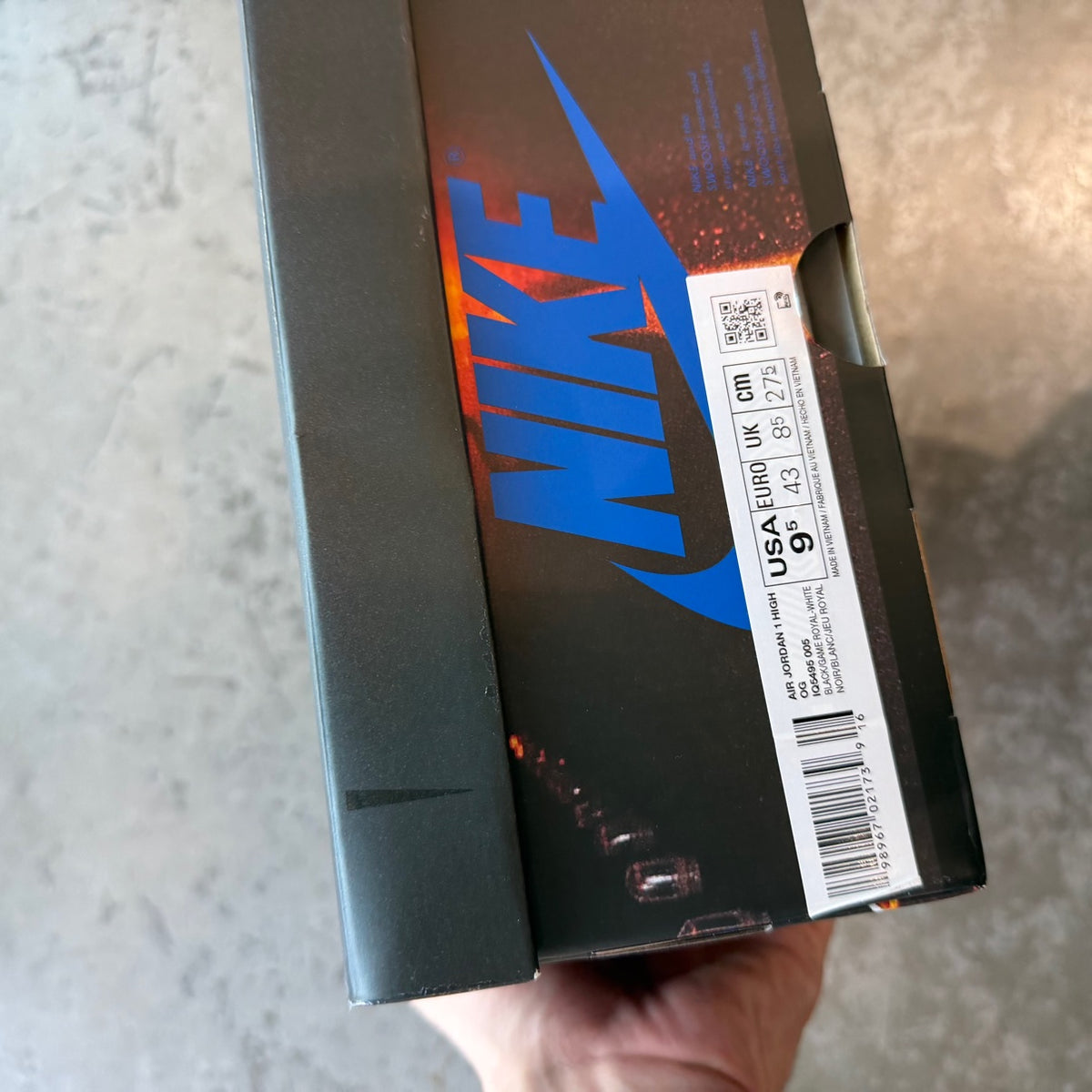 9.5 Jordan 1 High Royal