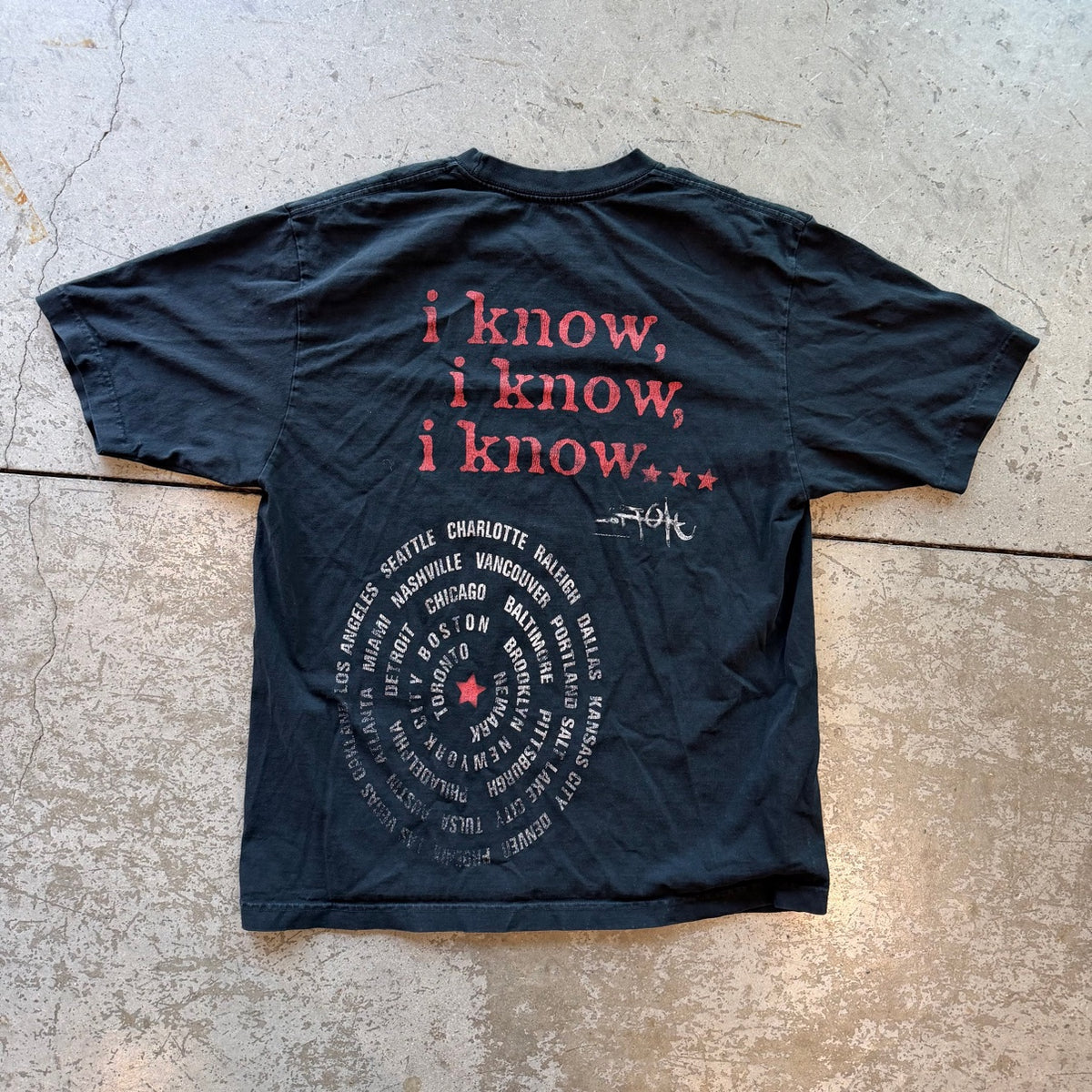 L Travis Scott Utopia Tour Tee