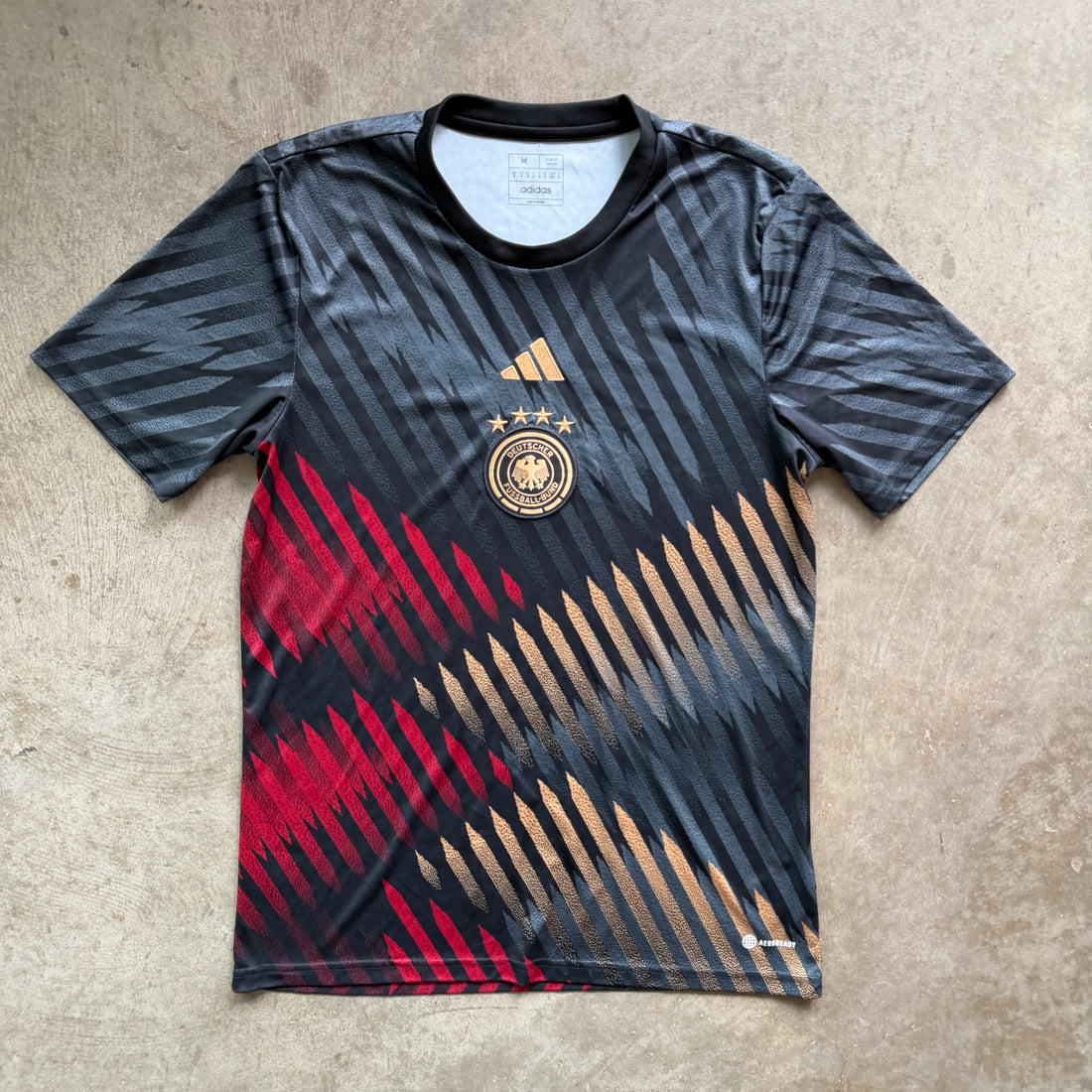M Germany Warm Up Soccer Jersey