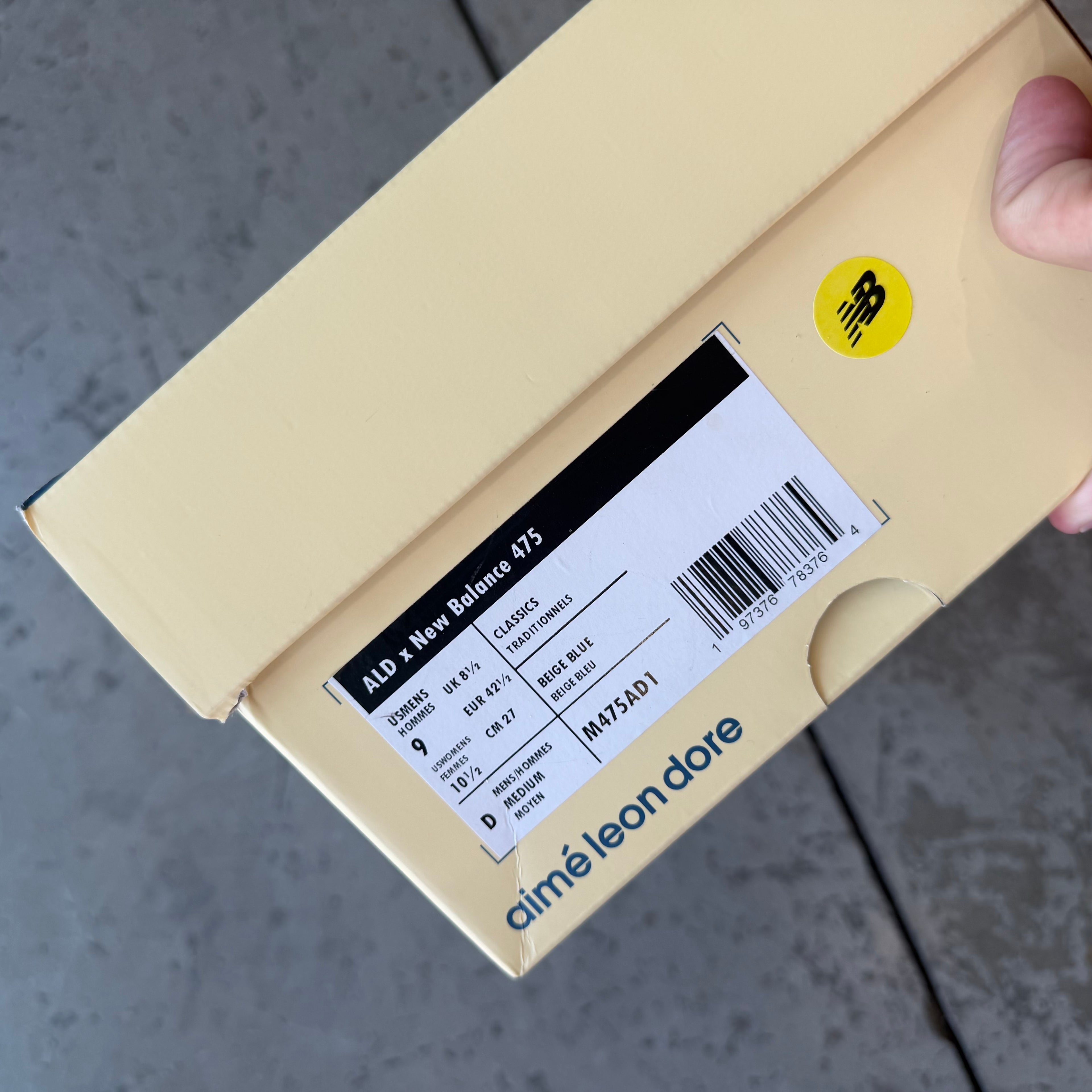 9 Used New Balance ALD 475
