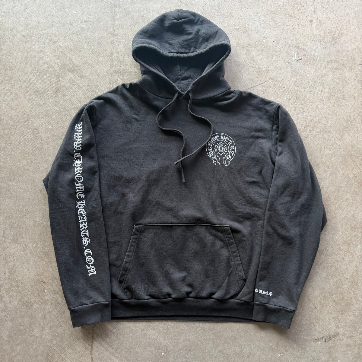 XXL Chrome Hearts Website Glitter Hoodie