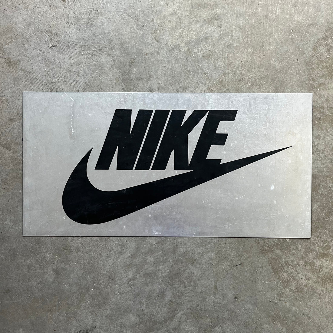 Sheet Metal Nike Store Display