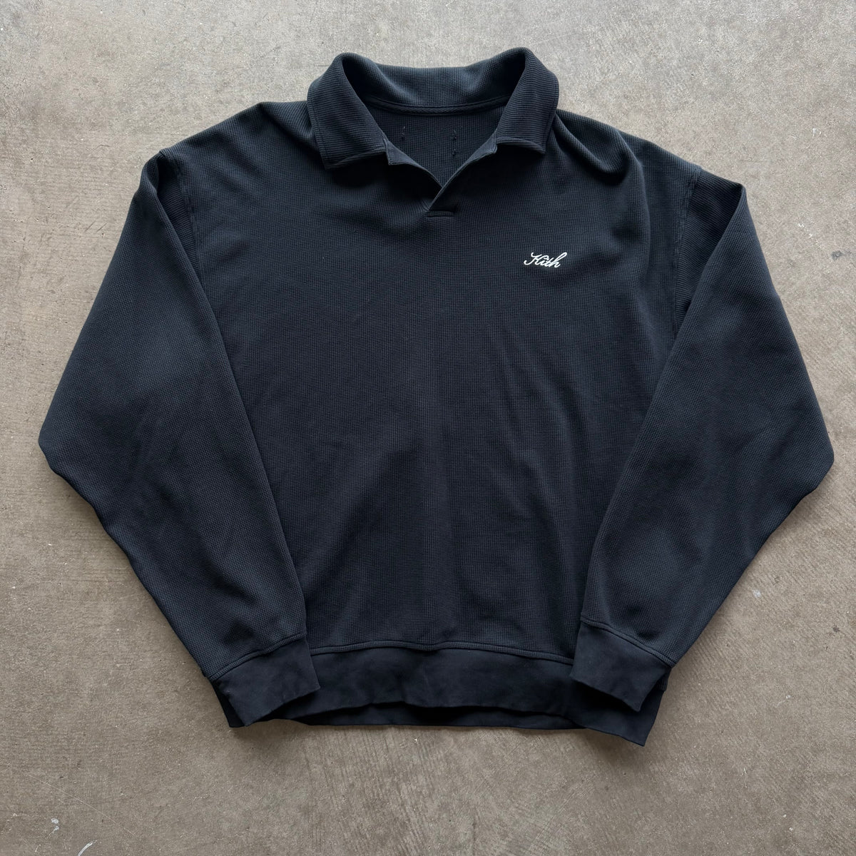 XL Kith Micro Waffle Nelson Rugby