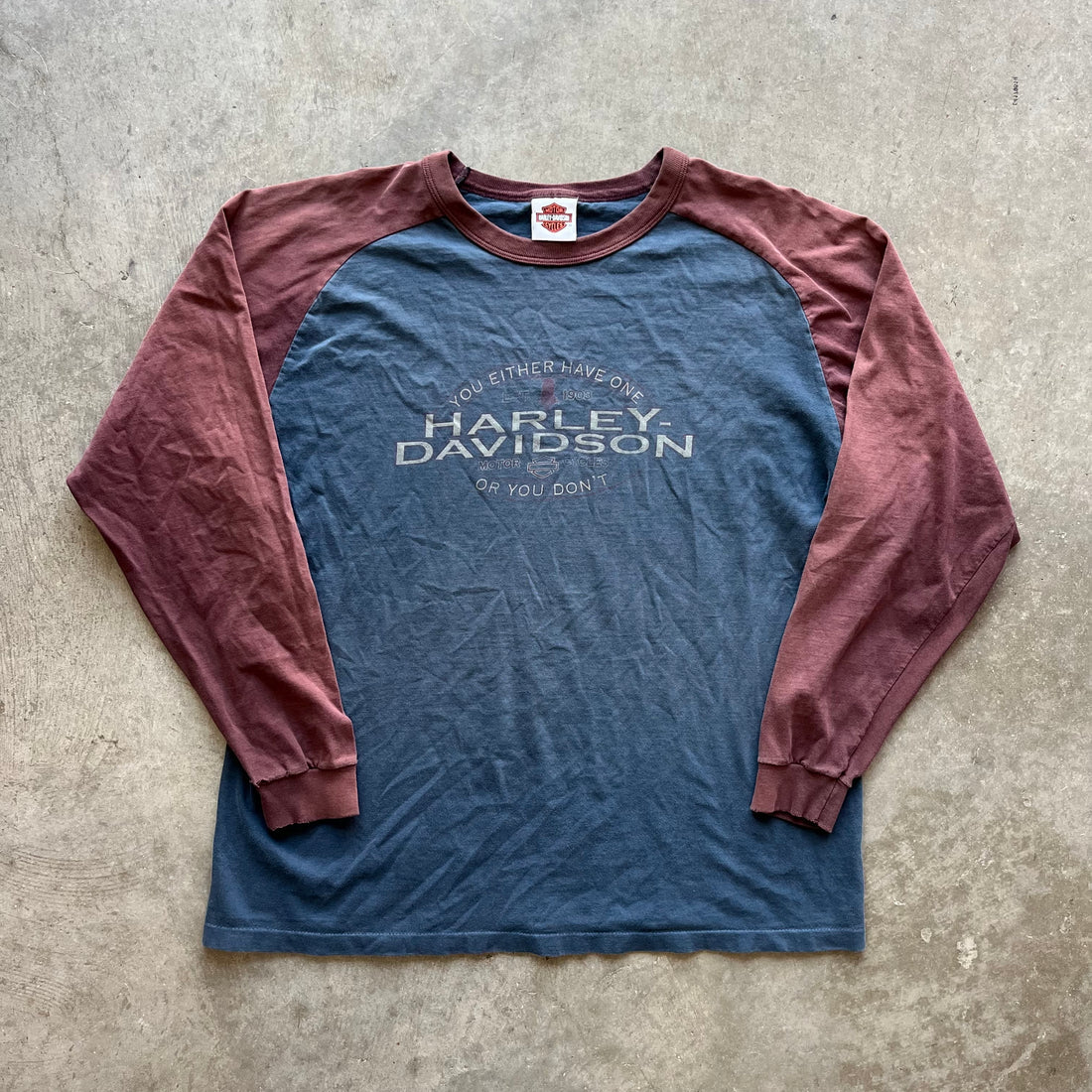 XL 00s Harley Davidson Longsleeve