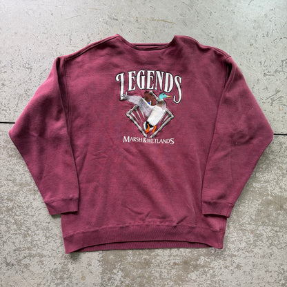 XL 90s Duck Crewneck