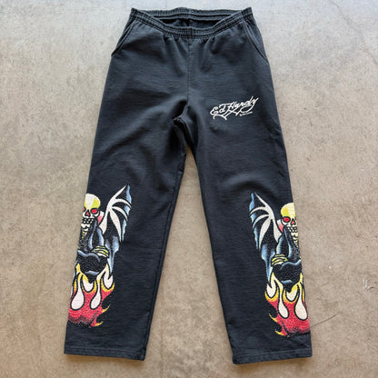 XL Ed Hardy Ken Carson Sequin Sweatpants
