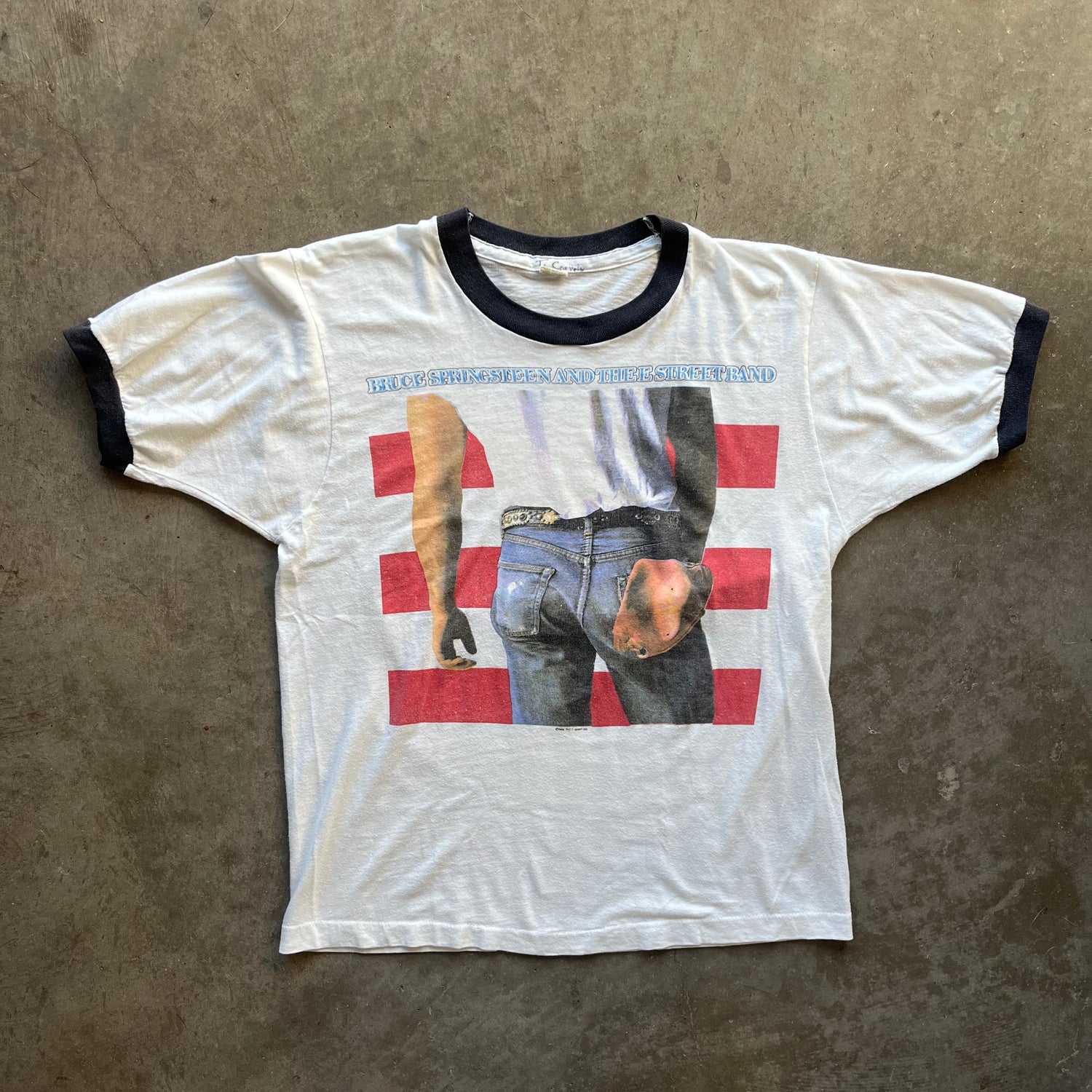 L 1984 Bruce Springsteen Ringer Tee