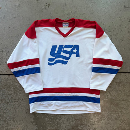 XL 90s Team USA Hockey Jersey