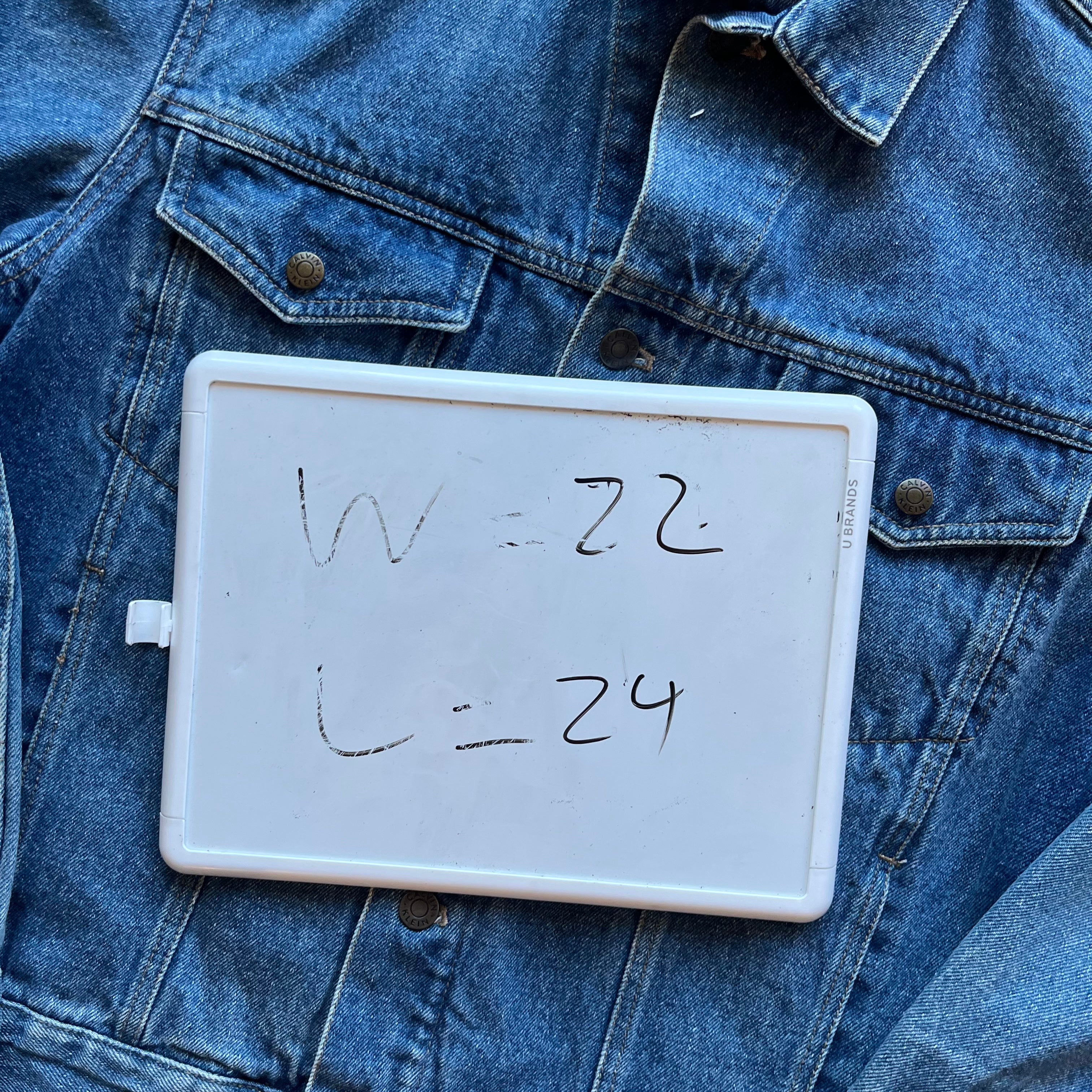L 00s Calvin Klein Denim Jacket