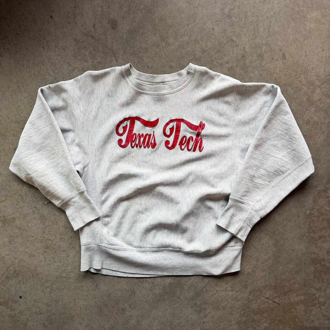 L 80s Texas Tech Old English Champion Reverse Weave