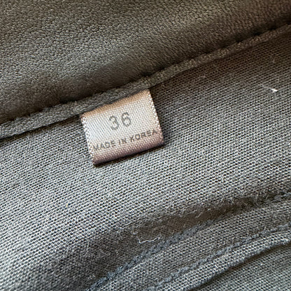 36x33 John Varvatos Rocker Leather Pants