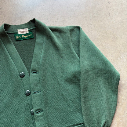 L 60s Dehen Award Cardigan Green