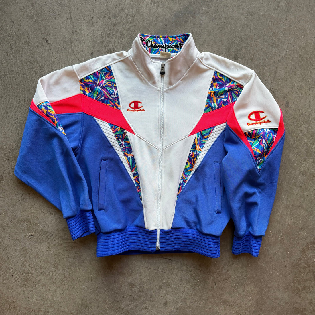 L 80s Champion Running Jacket