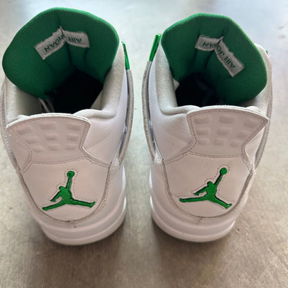 10 Used Jordan 4 Metallic Green