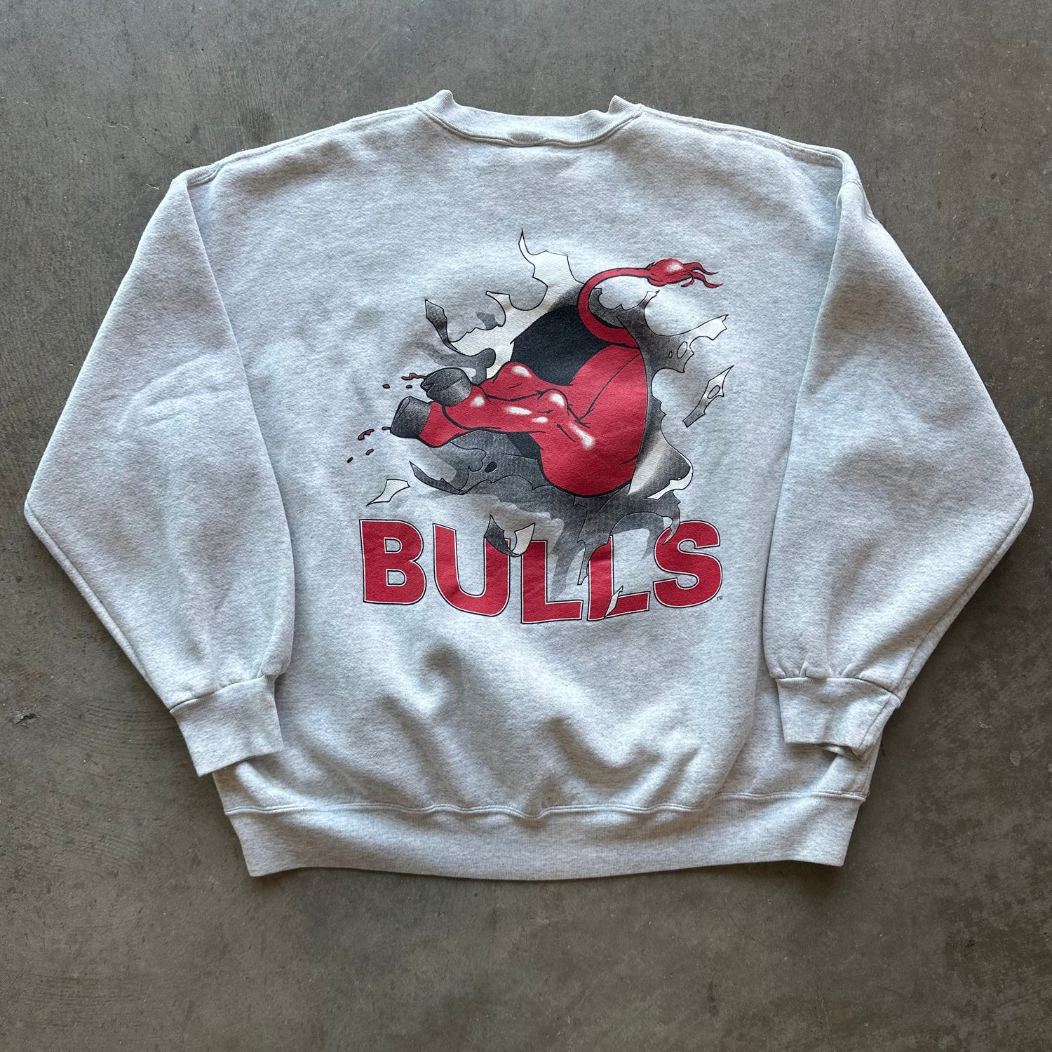 XXL 90s Chicago Bulls Crewneck