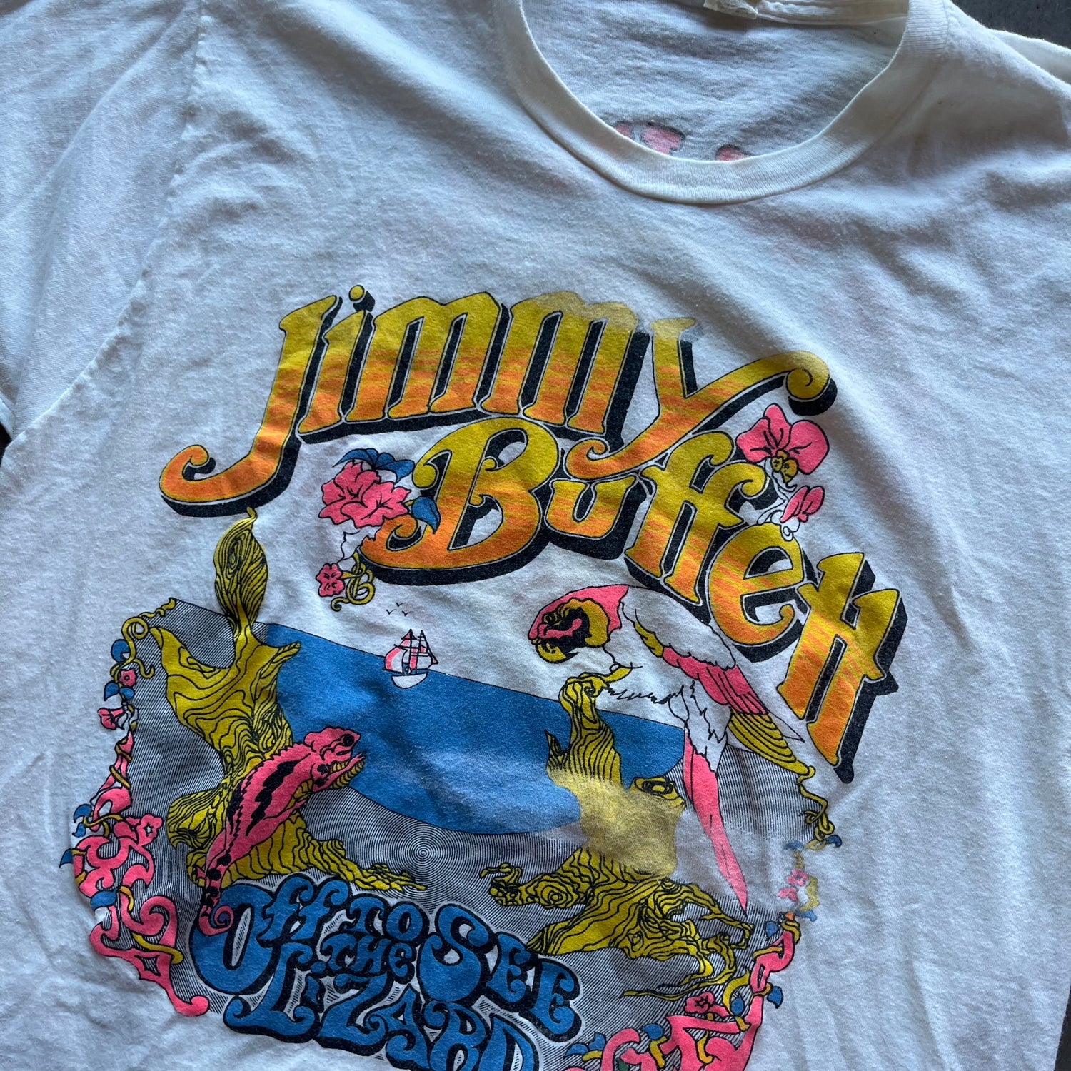 L 1991 Jimmy Buffett Tee