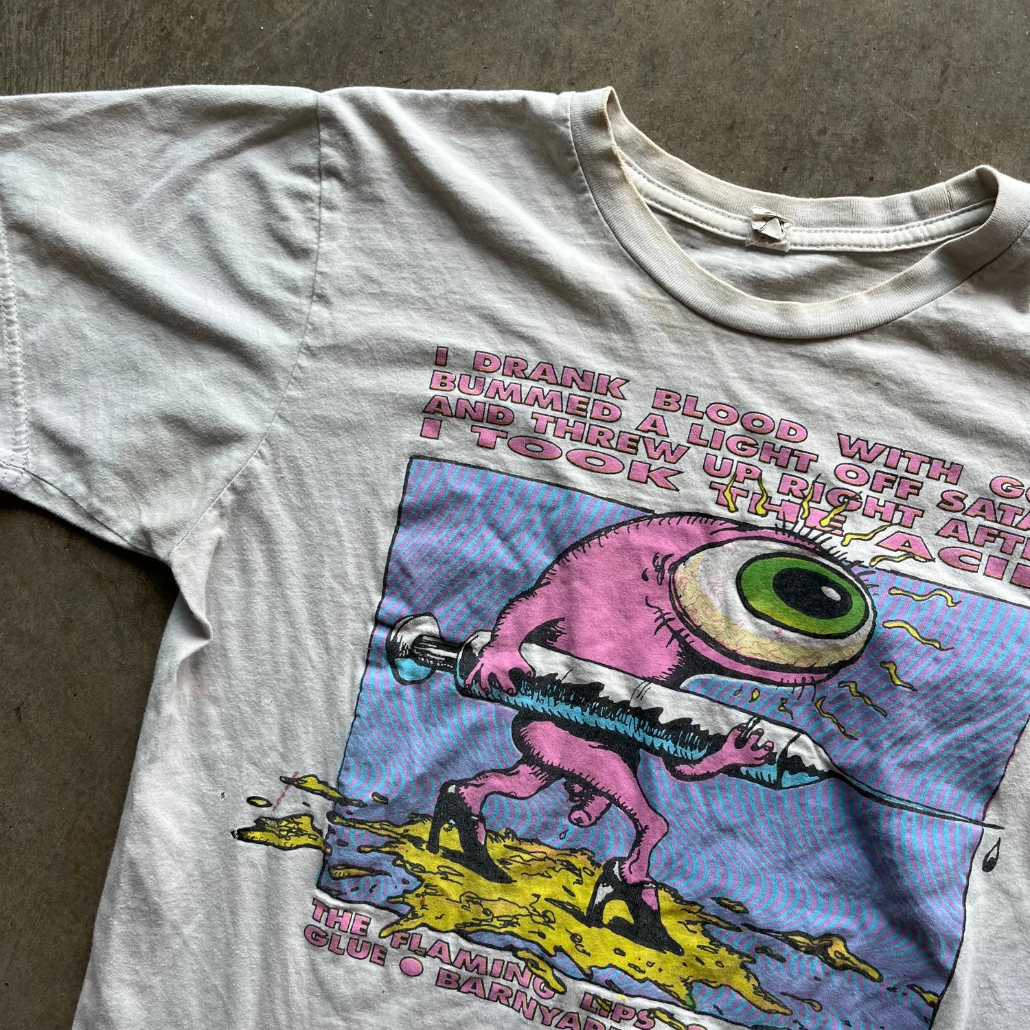 L Flaming Lips Syringe Tee