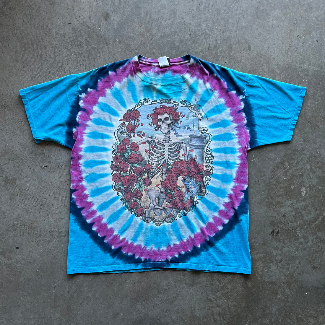 XXL 00s Grateful Dead Skull Tee