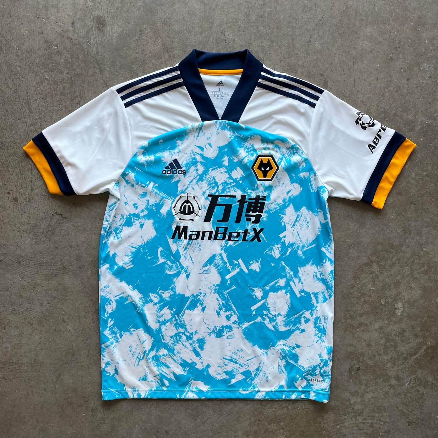 L 2020 Wolverhampton Away Jersey