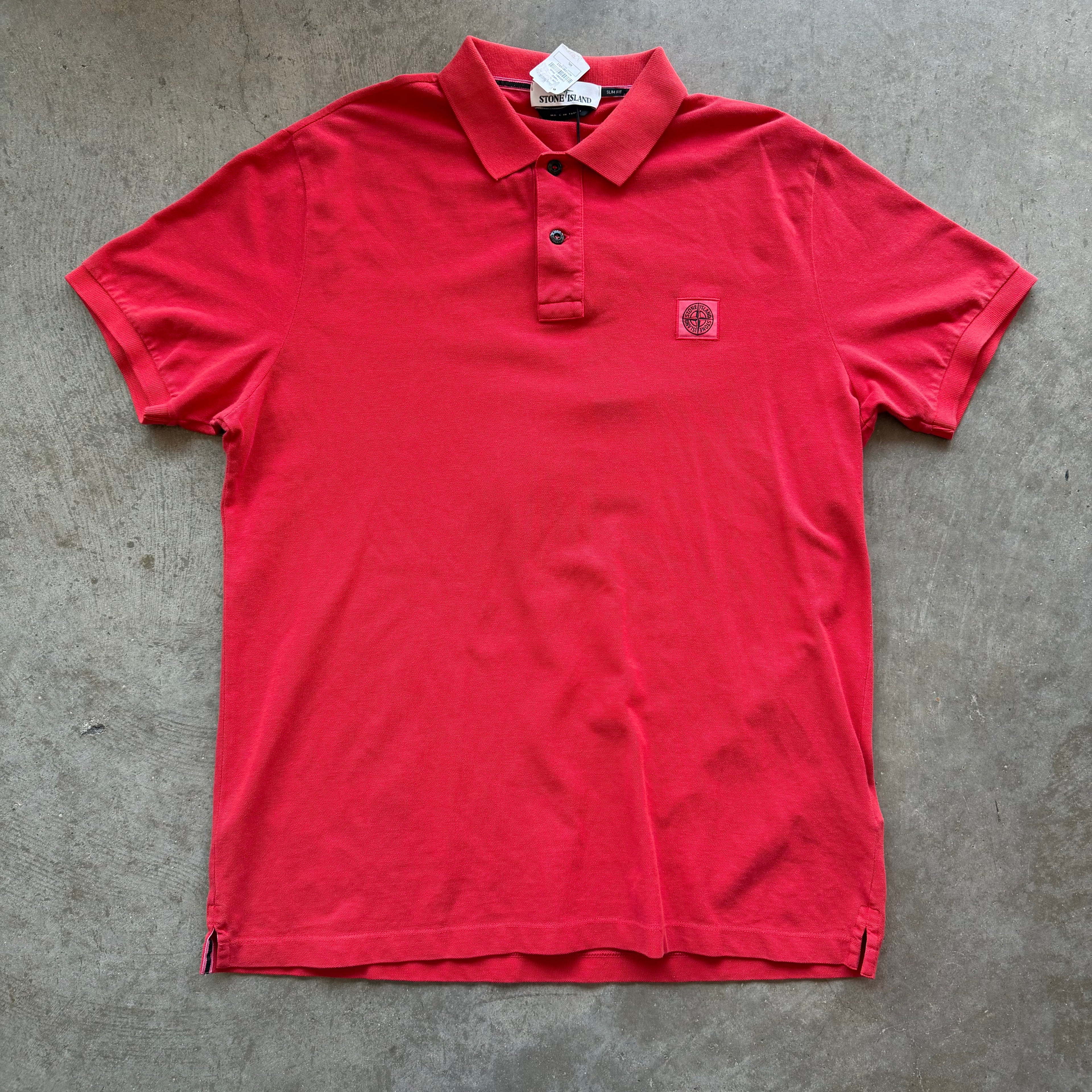 XL Stone Island Polo Red