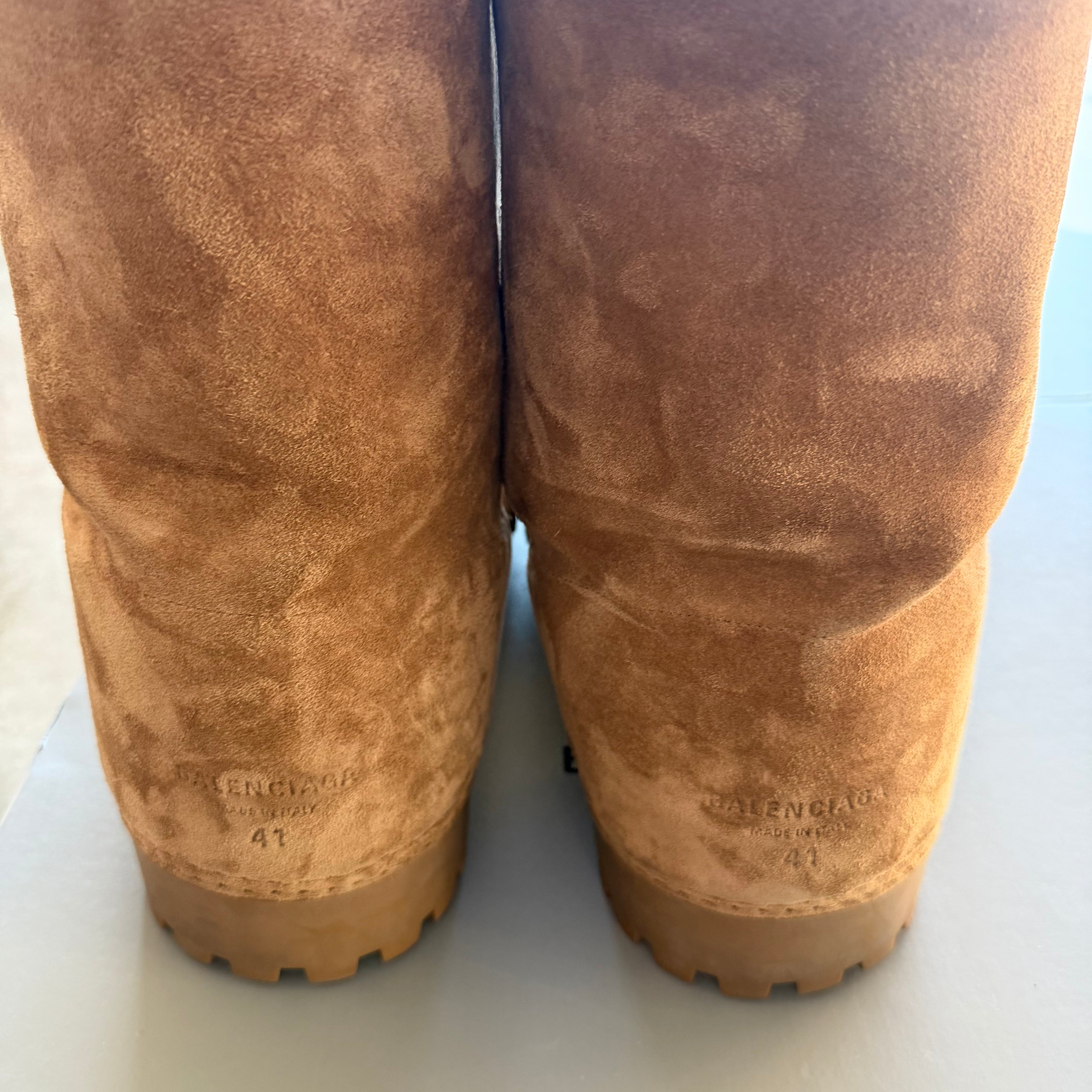 10 Balenciaga Alaska Boot Brown