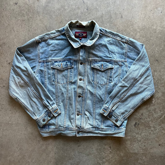 XL Y2K Japanese Denim Jacket