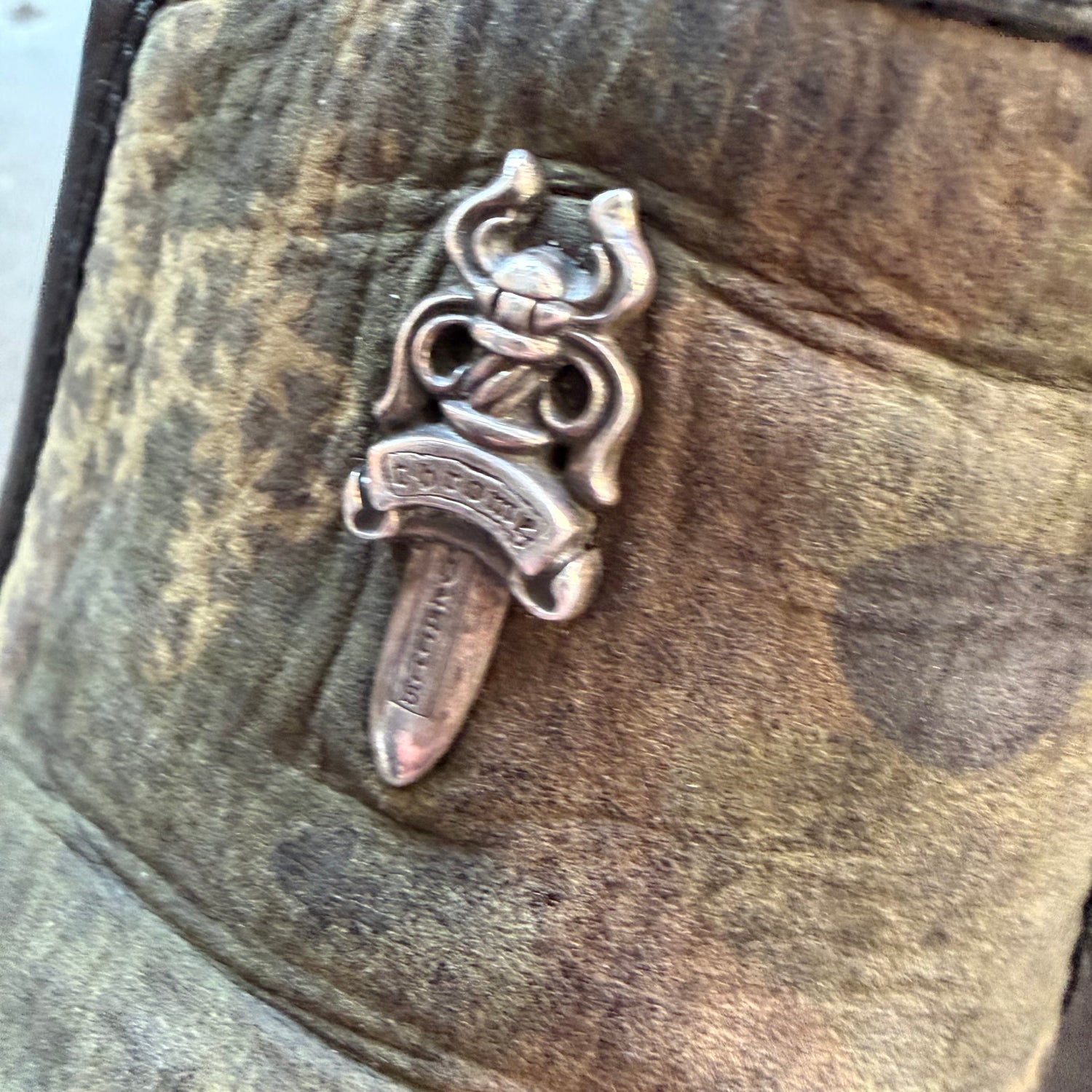 8 Used Chrome Hearts Dagger Slip On Sneaker