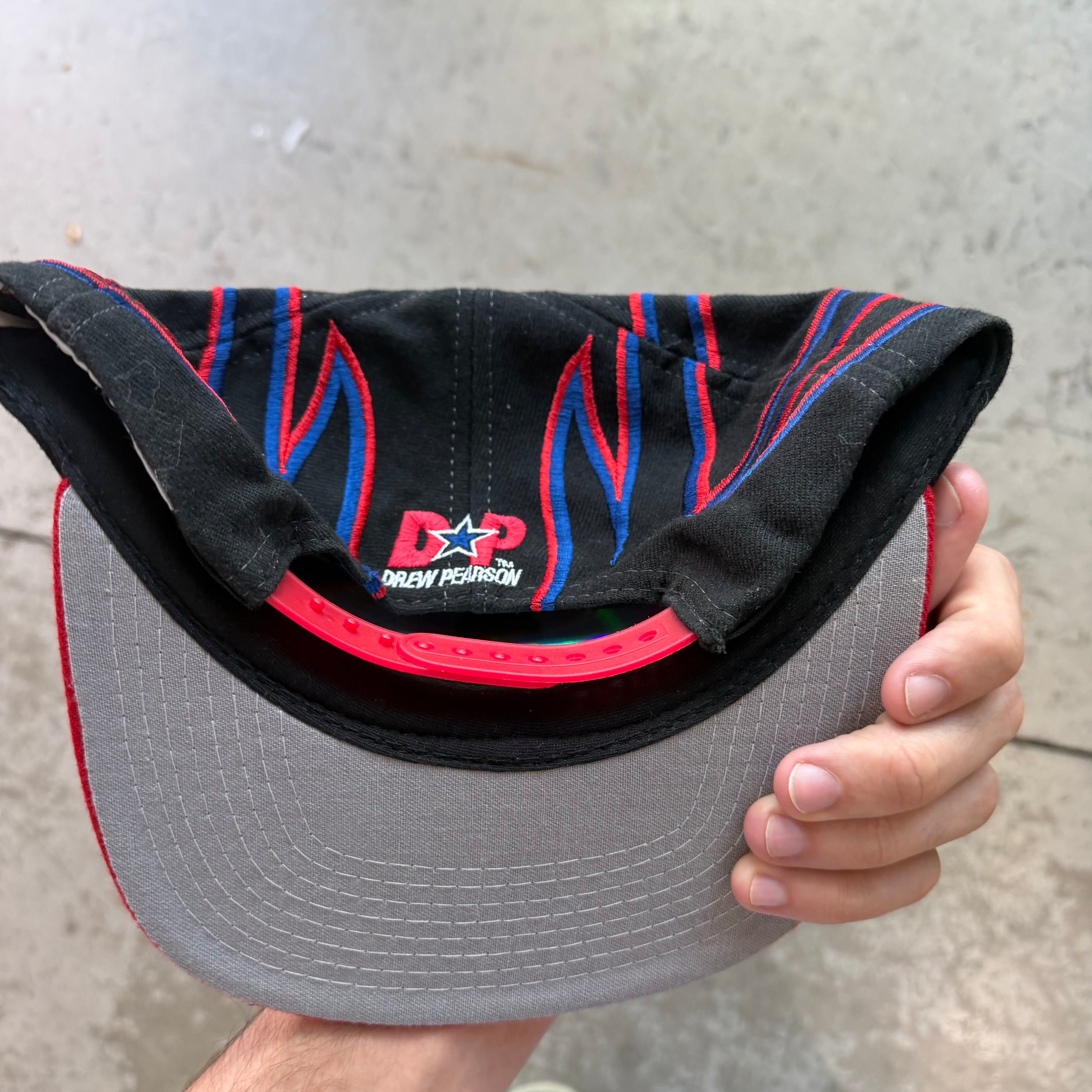 90s Drew Pearson Texas Rangers Claw SnapBack