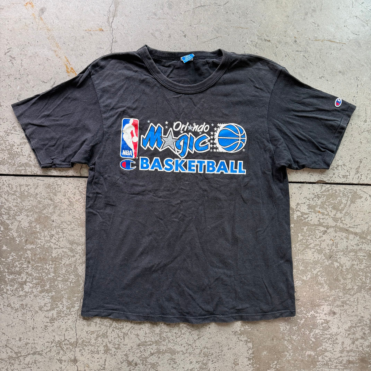 L 90s Orlando Magic Champion Tee