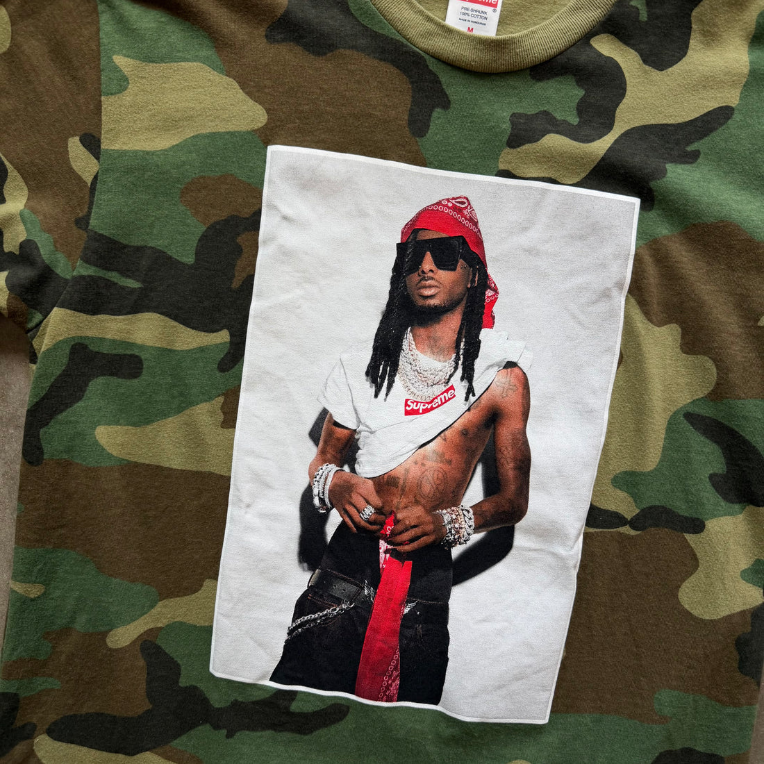 M Supreme Playboi Carti Tee Camo