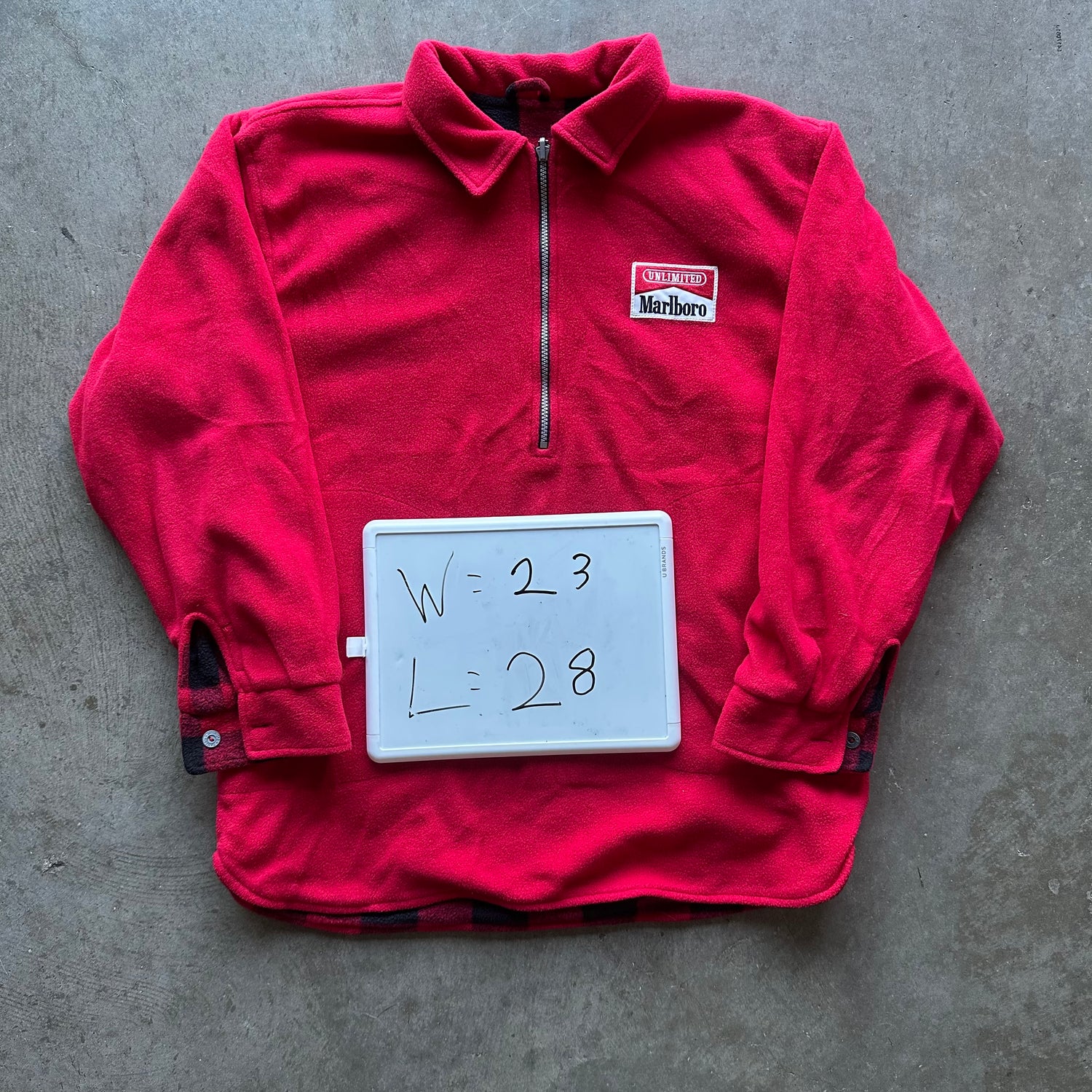 XL 00s Reversible Marlboro Fleece