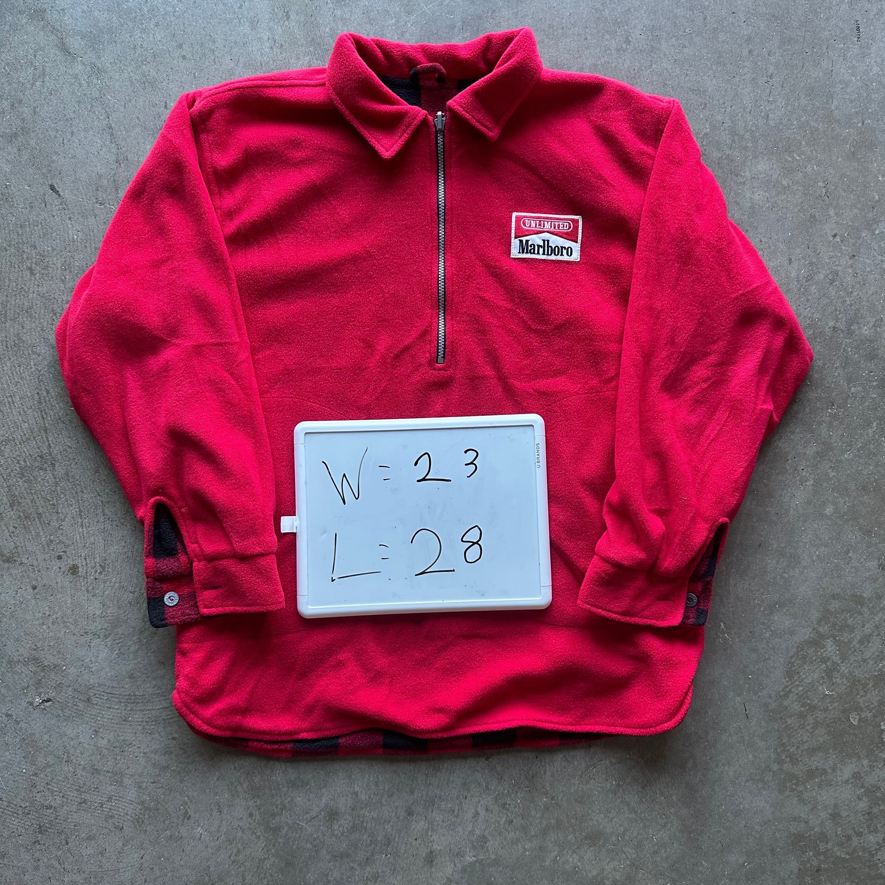 XL 00s Reversible Marlboro Fleece
