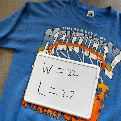 L 90s Kentucky Basketball Crewneck