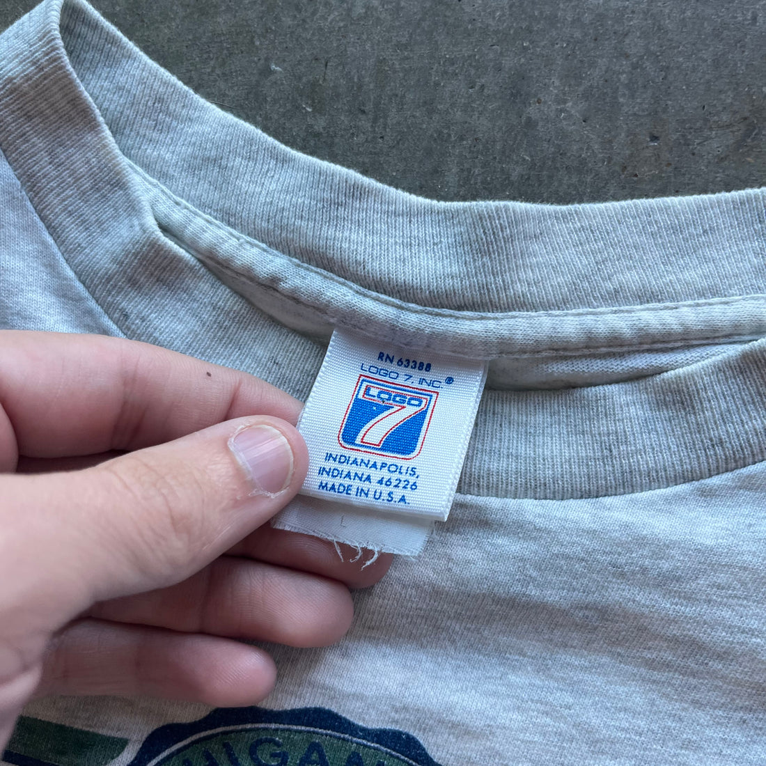 L 1990 Michigan State Tee