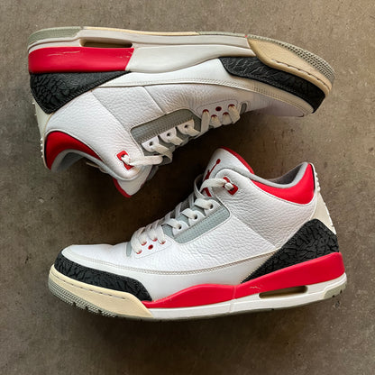 13 Used 2013 Fire Red Jordan 3