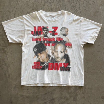XL Jay Z DMX Hard Knocks Rap Tee