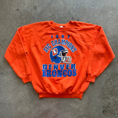 M 87 Broncos Crewneck