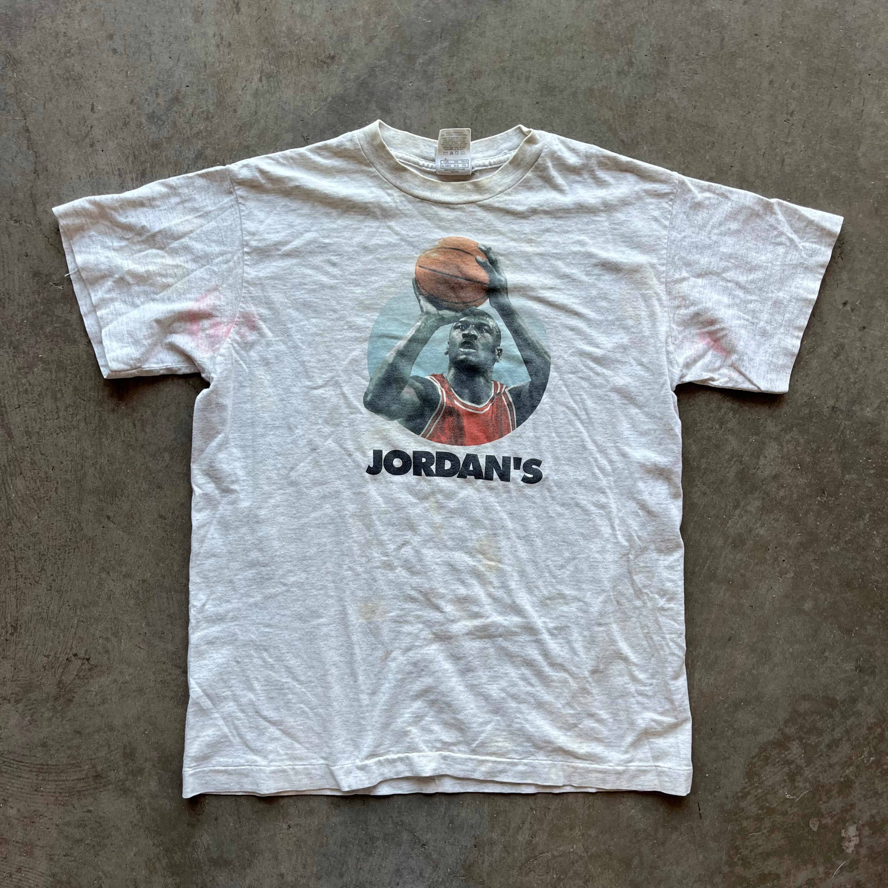 M 90s Stained Jordan Nike Tee