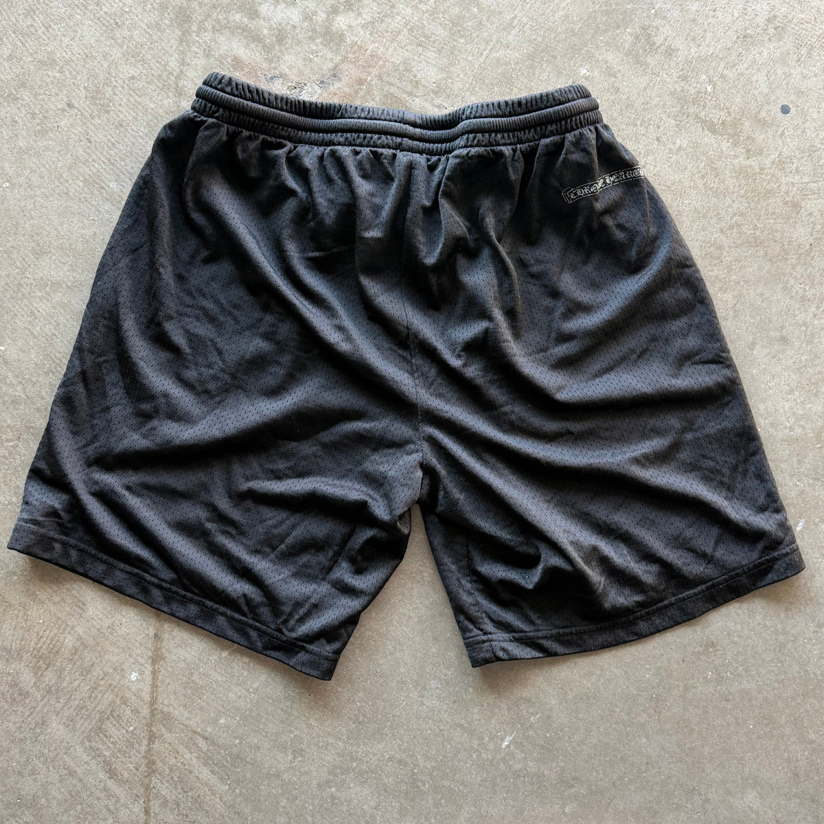 XL Chrome Hearts Black Mesh Shorts