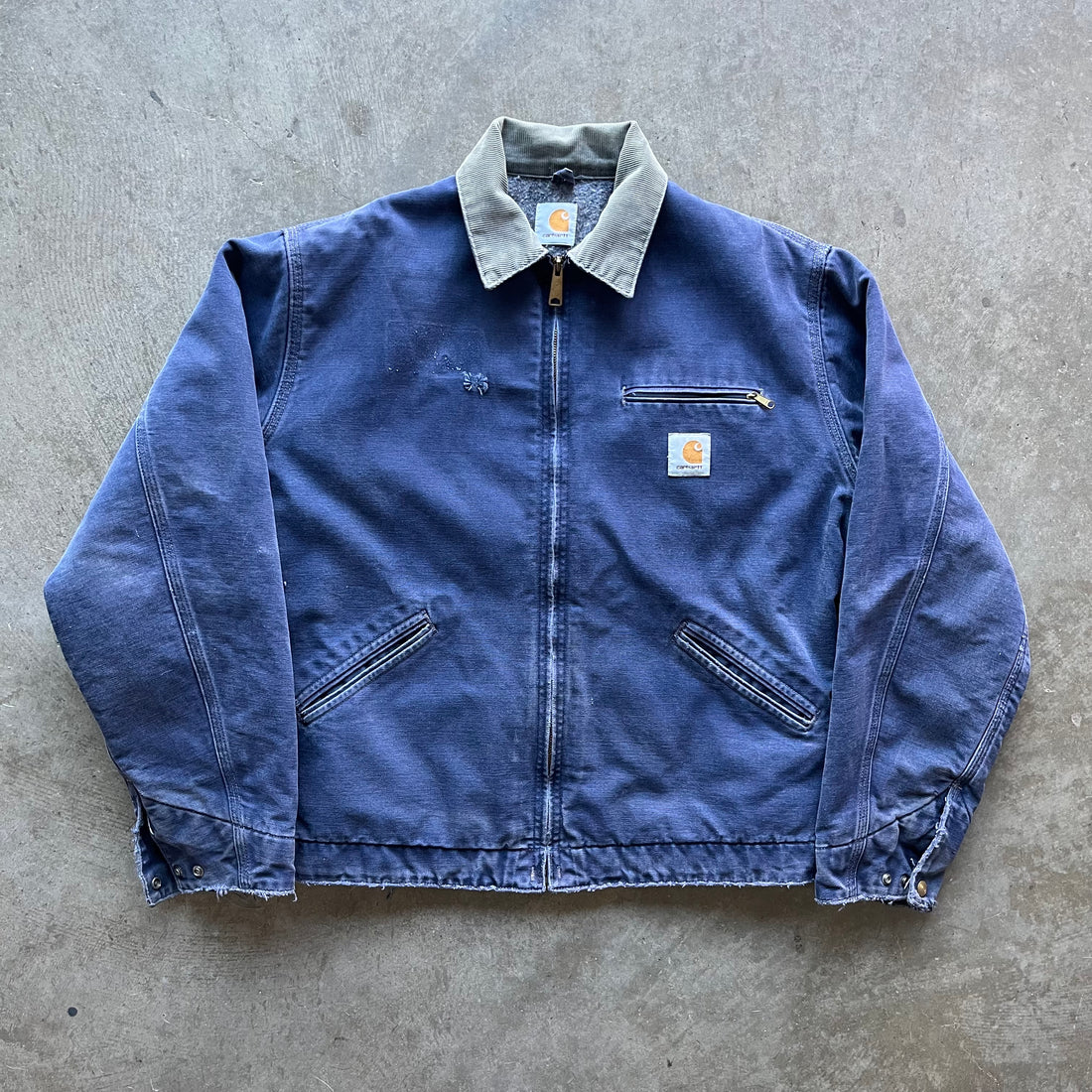 L 90s Blanket Lined Carhartt Detroit Jacket