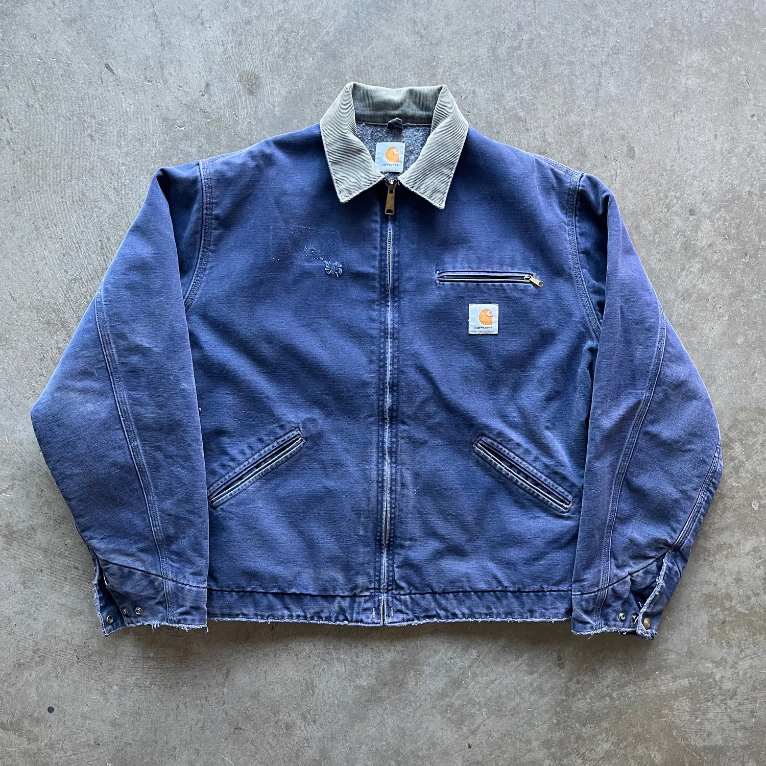 L 90s Blanket Lined Carhartt Detroit Jacket