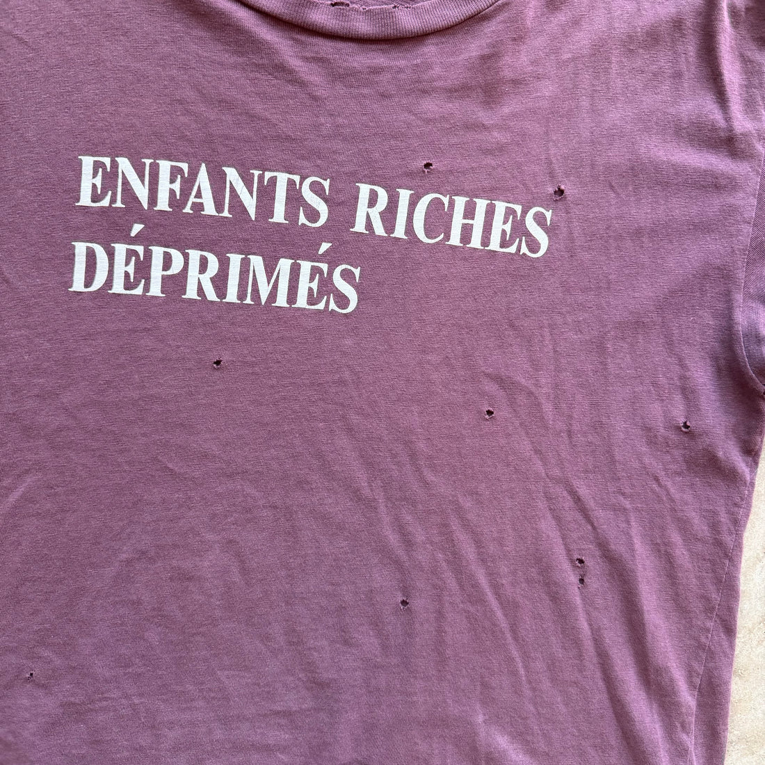 S ERD Maroon Logo Tee
