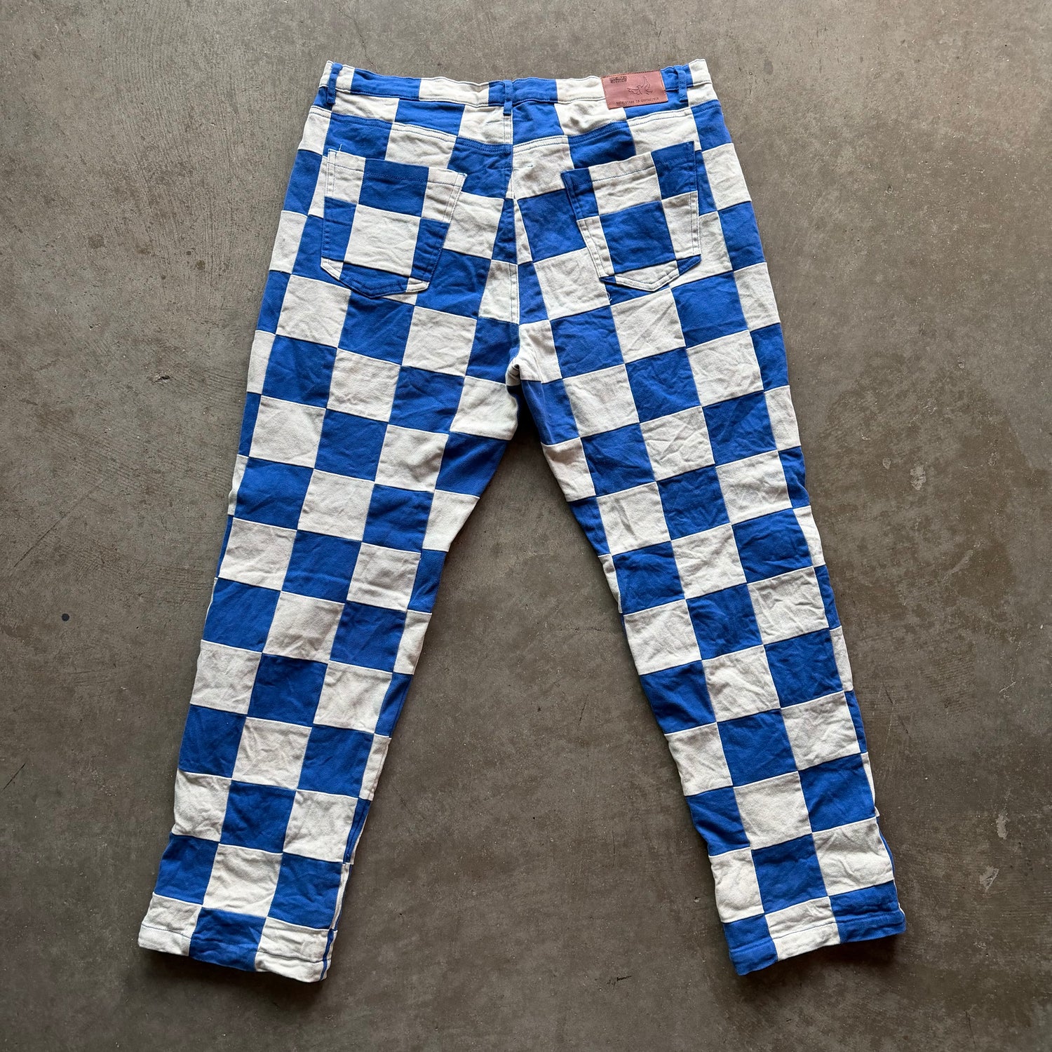 38x31 Kid Super Checkered Pants