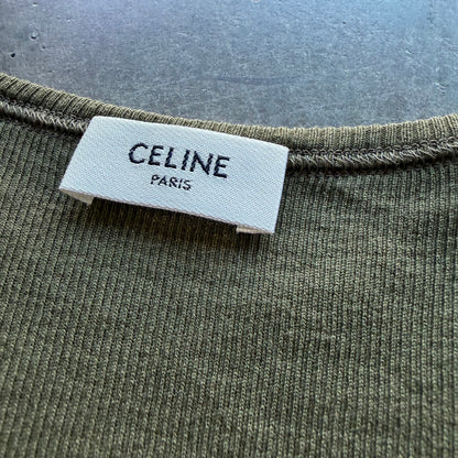 M Celine Olive Tank Top