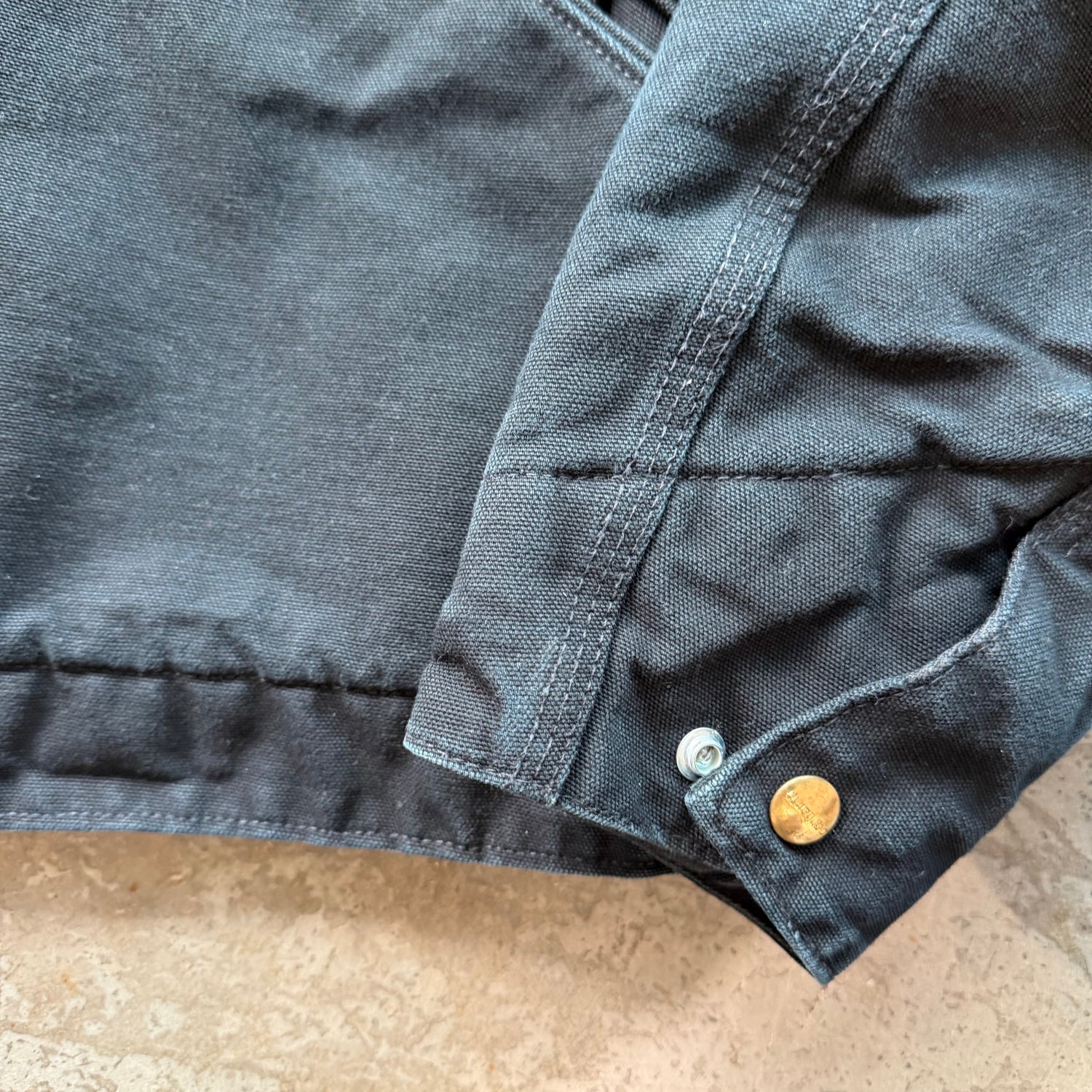 M 00s Carhartt Detroit Jacket Black