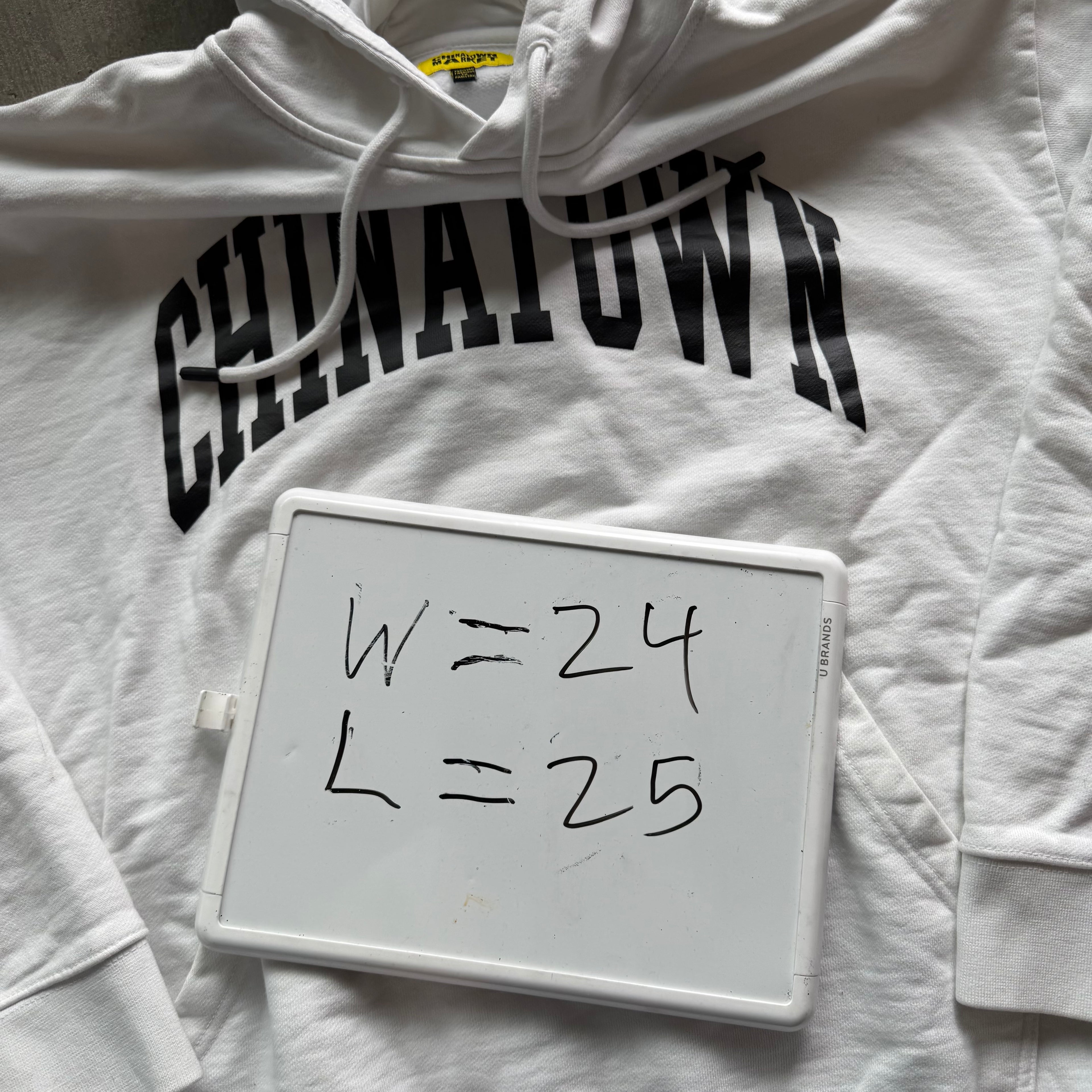 XL White Chinatown Market Hoodie