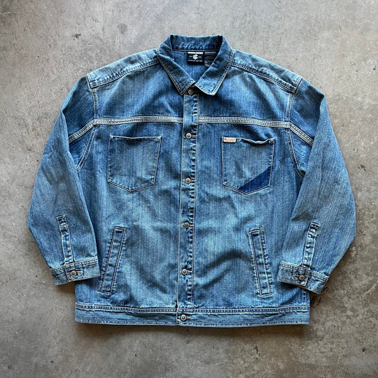 XXL 00s Roca Wear Denim Jacket