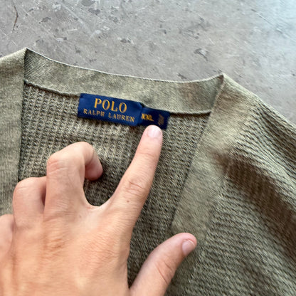 XXL Knit Polo Cardigan
